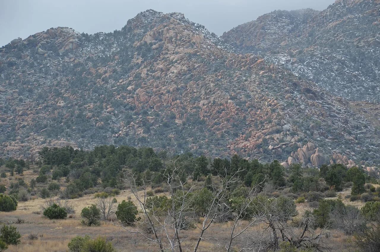 Granite Mountain from Williamson Valley Trailhead